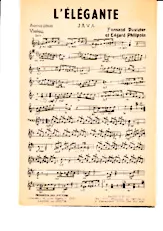 download the accordion score L'Elégante in PDF format