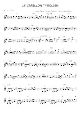 download the accordion score Le carillon tyrolien in PDF format