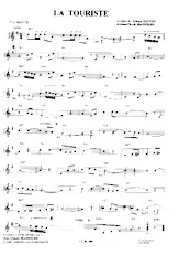 download the accordion score La touriste in PDF format