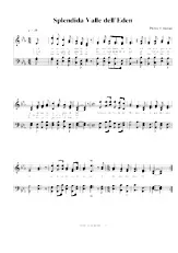 descargar la partitura para acordeón Splendida Valle dell'Eden en formato PDF