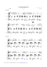 download the accordion score Guantanamera  (Thema / guitar / Bass ) in PDF format