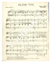 download the accordion score Bless You (For being an Angel)  in PDF format