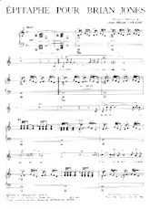 download the accordion score Epitaphe pour Brian Jones in PDF format