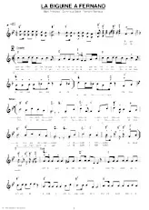 download the accordion score LA BIGUINE A FERNAND in PDF format