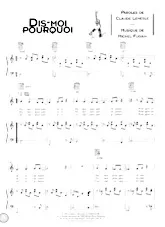 download the accordion score Dis-moi pourquoi in PDF format