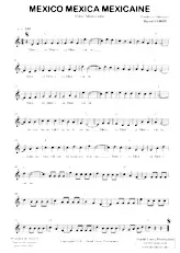 descargar la partitura para acordeón Mexico Mexica Mexicaine en formato PDF