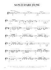download the accordion score Si Puo Dare Di Piu in PDF format
