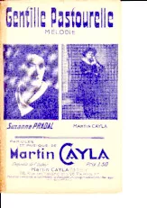télécharger la partition d'accordéon Gentille pastourelle au format PDF