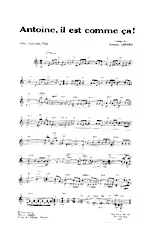 scarica la spartito per fisarmonica ANTOINE , IL EST COMME CA ! in formato PDF