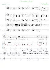 download the accordion score A vot' bon coeur in PDF format