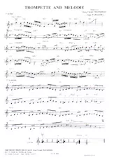 télécharger la partition d'accordéon Trompette and mélodie au format PDF