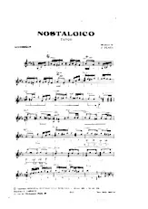 descargar la partitura para acordeón NOSTALGICO en formato PDF