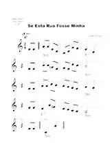 télécharger la partition d'accordéon Se essa Rua Fosse Minha (Children song from Brazilia) au format PDF