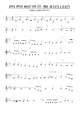 download the accordion score Dis pourquoi tu me bats Léon in PDF format