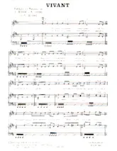 download the accordion score Vivant in PDF format