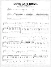 descargar la partitura para acordeón Devil gate drive en formato PDF