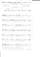 download the accordion score Des bises de moi... pour toi (From me to you) in PDF format