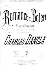 scarica la spartito per fisarmonica Romance et Boléro Op.50 in formato PDF