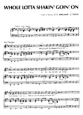scarica la spartito per fisarmonica Whole lotta shakin' going' on (Shake baby shake) in formato PDF