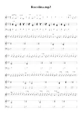 descargar la partitura para acordeón RUCOLINA en formato PDF