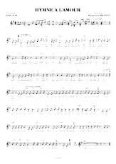 download the accordion score Hymne à l'amour in PDF format