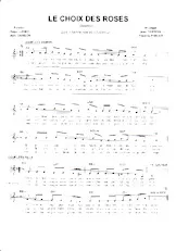 download the accordion score LE CHOIX DES ROSES in PDF format