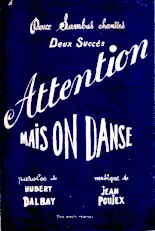 télécharger la partition d'accordéon Attention au format PDF