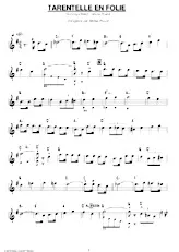 download the accordion score TARENTELLE EN FOLIE in PDF format
