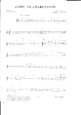 scarica la spartito per fisarmonica Come to charleston in formato PDF