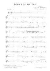 download the accordion score Tous les matins in PDF format