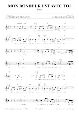 download the accordion score Mon bonheur est avec toi in PDF format