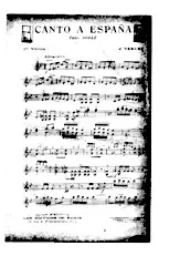 download the accordion score CANTO A ESPANA in PDF format