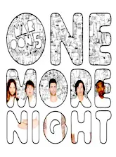 descargar la partitura para acordeón One more night en formato PDF