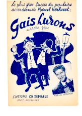 télécharger la partition d'accordéon Gais Lurons au format PDF