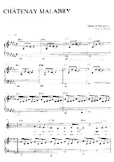 descargar la partitura para acordeón Châtenay-Malabry en formato PDF