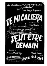 download the accordion score De mi caliera in PDF format