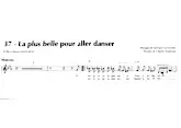 scarica la spartito per fisarmonica La Plus Belle pour aller danser in formato PDF