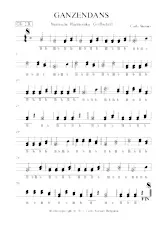 descargar la partitura para acordeón GANZENDANS Griffschrifft en formato PDF