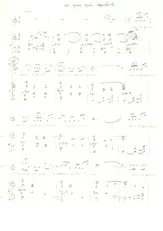 descargar la partitura para acordeón Les gens qui doutent en formato PDF