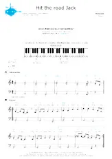 télécharger la partition d'accordéon Hit the road Jack (Niveau 1) au format PDF