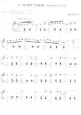 scarica la spartito per fisarmonica Sérénade de Don Juan in formato PDF