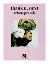 scarica la spartito per fisarmonica Ariana Grande - Thank U, Next - 12 titres in formato PDF