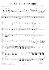 descargar la partitura para acordeón Musette à Madrid en formato PDF