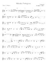 scarica la spartito per fisarmonica Mélodie Portugaise in formato PDF
