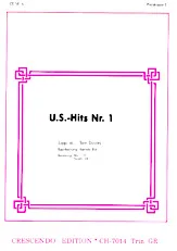 download the accordion score U.S  Hits n°1 (pour 2 accordéons) in PDF format
