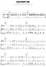 download the accordion score Souviens-toi in PDF format