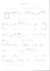 download the accordion score Déjà vue in PDF format