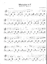 scarica la spartito per fisarmonica Mélodie en Fa in formato PDF