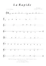 descargar la partitura para acordeón La Rapide en formato PDF