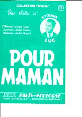 descargar la partitura para acordeón POUR MAMAN en formato PDF